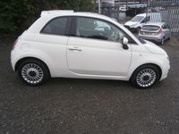 Used Fiat 500 Lounge 69 HP (50 kW) 2014 White Hatchback