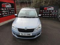 Used Skoda Roomster SE 105 HP (77 kW) 2012 Blue MPV