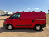 Used Ford Transit Custom 125 HP (91 kW) 2016 Red Van