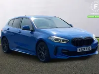 Used BMW 118 M Sport 136 HP (100 kW) 2024 Blue Hatchback