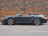 Used Porsche 997 Turbo 500 HP (367 kW) 2010 Black Cabriolet