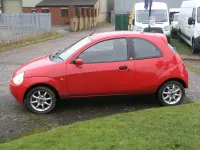 Begagnad Ford Ka Zetec 2008 Röd Halvkombi
