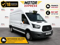 Used Ford Transit 130 HP (95 kW) 2018 White Van