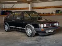 Used VW Golf II GTI 1983 Black Hatchback