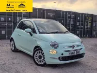 Used Fiat 500 Lounge 85 HP (62 kW) 2015 Green Hatchback