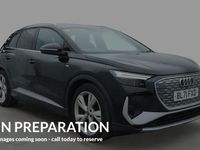 Used Audi Q4 e-tron S-Line 150 kW (204 HP) 2022 Black SUV