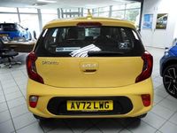 Used Kia Picanto 2022 Yellow Hatchback