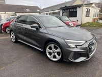 Usado Audi A3 S-Line 110 HP (80 kW) 2023 Cinzento Sedan