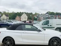 Used BMW 218 Sport Line 150 HP (110 kW) 2017 White Cabriolet