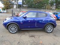 Used Nissan Juke Tekna 110 HP (80 kW) 2017 Blue SUV