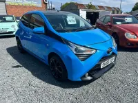 Used Toyota Aygo x-press 2018 Blue Hatchback