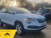 Used Skoda Karoq SE 115 HP (84 kW) 2019 White SUV
