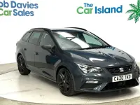 Usata Seat Leon Black Edition 150 CV (110 kW) 2020 Grigio Station wagon