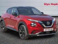 Used Nissan Juke Tekna+ 114 HP (83 kW) 2021 Red SUV