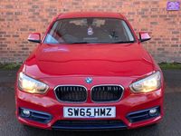 Used BMW 120 Sport Line 2015 Red Hatchback