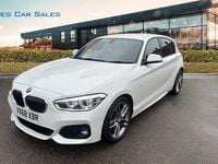 Used BMW 116 M Sport 116 HP (85 kW) 2018 White Hatchback