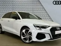 Used Audi A3 Advanced 150 HP (110 kW) 2022 White Sedan