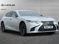 Used Lexus LS500h 359 HP (264 kW) 2018 Silver Sedan