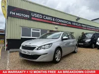 Used Peugeot 308 SW Active 130 HP (95 kW) 2015 Silver Estate