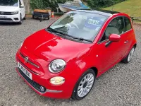 Used Fiat 500 Lounge 2019 Red Hatchback