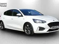 Used Ford Focus ST-Line 125 HP (91 kW) 2020 White Hatchback