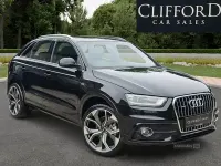 Used Audi Q3 S-Line 177 HP (130 kW) 2014 Black SUV