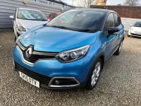 Used Renault Captur Dynamique 90 HP (66 kW) 2015 Blue/black SUV