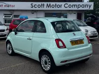 Used Fiat 500 Lounge 69 HP (50 kW) 2016 Green Hatchback