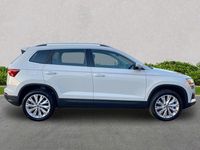 Used Skoda Karoq SE L 110 HP (80 kW) 2025 Moon white metallic SUV