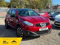 Used Nissan Qashqai N-TEC 117 HP (86 kW) 2011 Red SUV