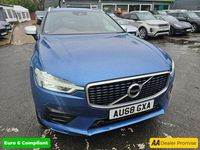 Used Volvo XC60 R-Design 250 HP (183 kW) 2018 Blue SUV