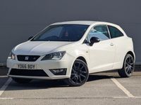 Used Seat Ibiza FR Sport 90 HP (66 kW) 2017 White Coupe