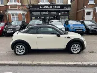 Begagnad Mini Cooper Coupé 122 HK (89 kW) 2014 Vit Sportkupé