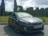 Used Kia Ceed GT-Line 136 HP (100 kW) 2017 Silver Hatchback