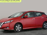 Occasion Nissan Leaf Acenta 110 kW (150 ch) 2021 Rouge Citadine