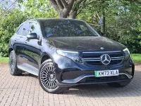 Used Mercedes EQC400 AMG Line Premium 300 kW (408 HP) 2023 Black SUV