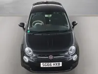 Used Fiat 500 Pop Star 69 HP (50 kW) 2016 Black Hatchback