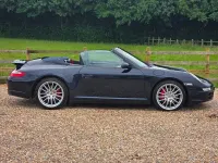 Used Porsche 911 Carrera 4S Cabriolet 2008 Blue Cabriolet