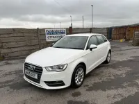 Used Audi A3 Sportback 125 HP (91 kW) 2015 White Hatchback