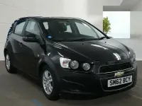 Used Chevrolet Aveo LT 72 HP (52 kW) 2012 Black Hatchback