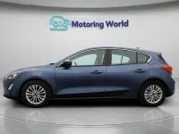 Used Ford Focus Titanium 125 HP (91 kW) 2019 Blue Hatchback