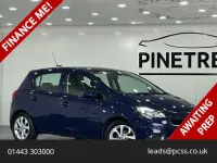 Used Vauxhall Corsa 90 HP (66 kW) 2017 Blue Hatchback