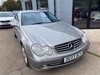 Used Mercedes CLK240 Avantgarde 2003 Silver Coupe