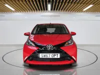 Used Toyota Aygo X-play 68 HP (50 kW) 2018 Red Hatchback