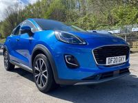Second-hand Ford Puma Titanium 125 CP (91 kW) 2020 Albastru SUV