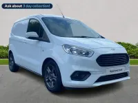 Used Ford Transit Courier Limited 100 HP (73 kW) 2021 White Van