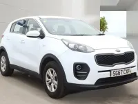 Used Kia Sportage 130 HP (95 kW) 2017 White SUV
