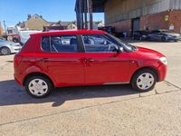 Used Skoda Fabia 80 HP (58 kW) 2009 Red Hatchback
