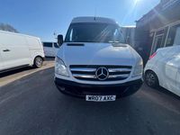 Begagnad Mercedes Sprinter 2007 Vit Van