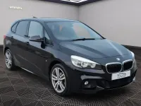 Begagnad BMW 218 Comfort Edition 2017 Svart Halvkombi
